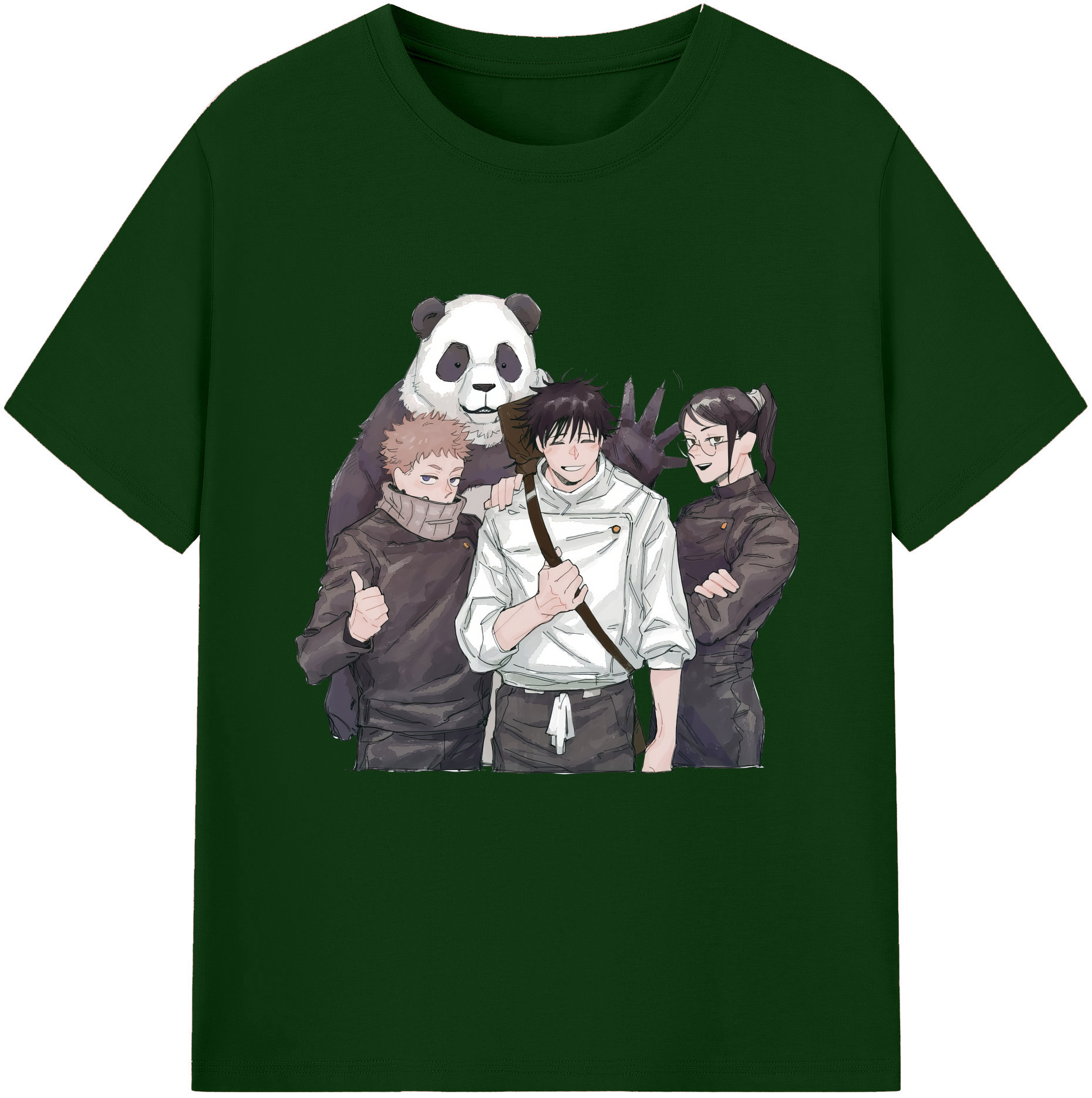 （画像用） 呪術廻戦 Jujutsu Kaisen 綿100％半袖Tシャツ（フロントプリント）